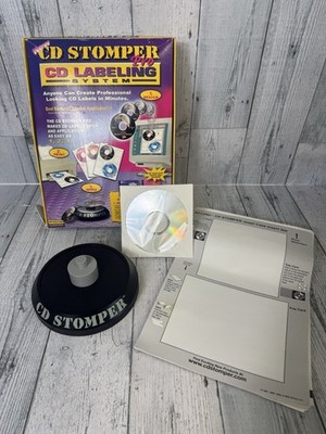 CD Stomper Pro CD Beschriftungssystem Retro PC Windows 95/98/2000 Vintage Creator