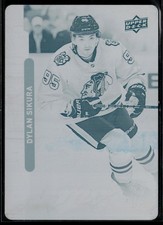2018-19 Upper Deck MVP Printing Plate #228 Dylan Sikura RC 1/1