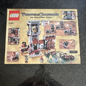 Sealed Retired  LEGO Pirates of the Caribbean Whitecap Bay 4194 Light Brick