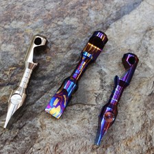 TITANER Titanium Alloy EDC Multi Tools Bottle Opener Keychain Camping Hiking
