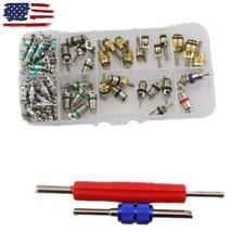 102pcs Car R12  R134a A/C Air Conditioner Valve Core Remover Tool Kit  