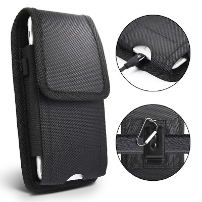 For Samsung S9 S8 S10+ Note 9 8 5 LG Large Phone Case Pouch Holder Bag Universal