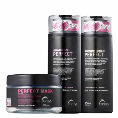 Truss Perfect Shampoo & Conditioner & Perfect Mask Set Bundle