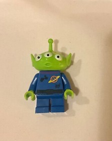 LEGO Toystory Alien with yellow splotch on face toy015 Minifigure 7596