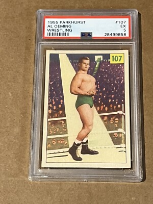 1955 Parkhurst wrestling #107 Al Oeming PSA 5 | eBay