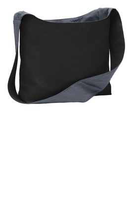 Port Authority BG405 Unisex 100% Cotton Canvas Garment Washed Sling Bag