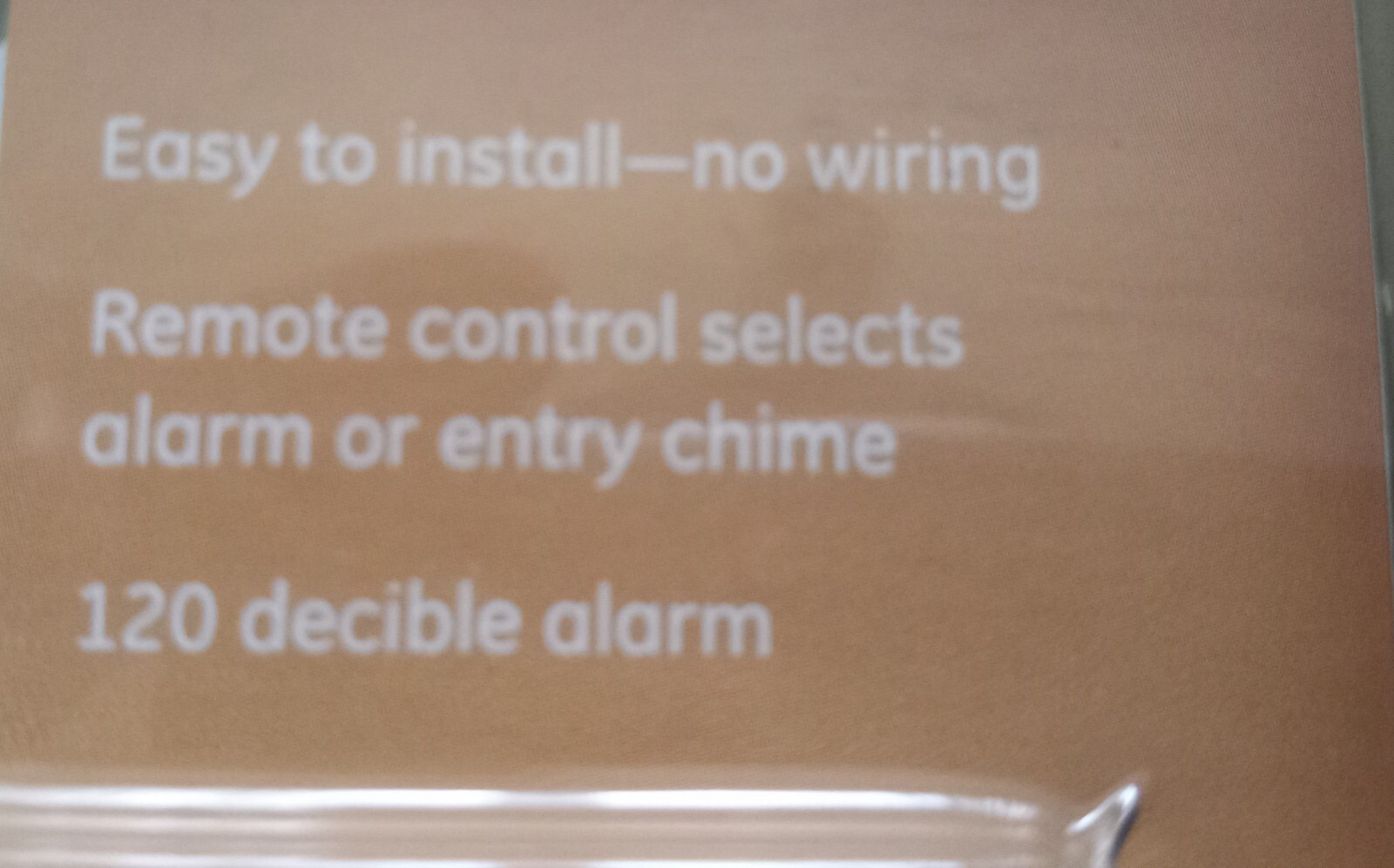 GE Motion Sensing Alarm eBay