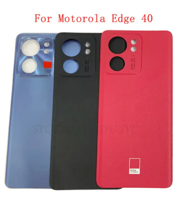 Battery Cover Rear Door Case Housing For Motorola Moto Edge 40 Back Cover