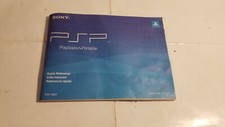 Sony PSP Quick Reference PlayStation Portable Manual Original