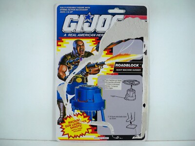 K24i99355 ROADBLOCK RECALL W/ FULL CARD 100% COMPLETE GI JOE