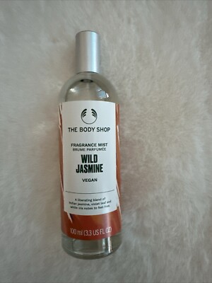 Body shop Wild Jasmine Body Mist- 100ML Vegan Indian Duftspray Jasmin