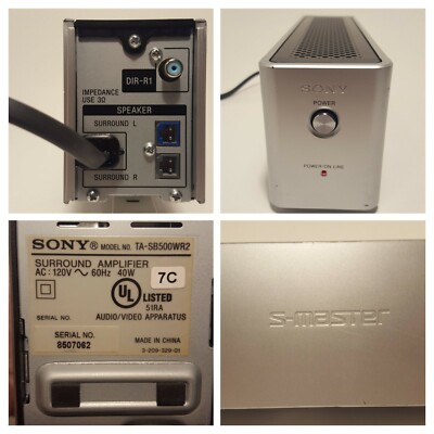 sony s master surround sound