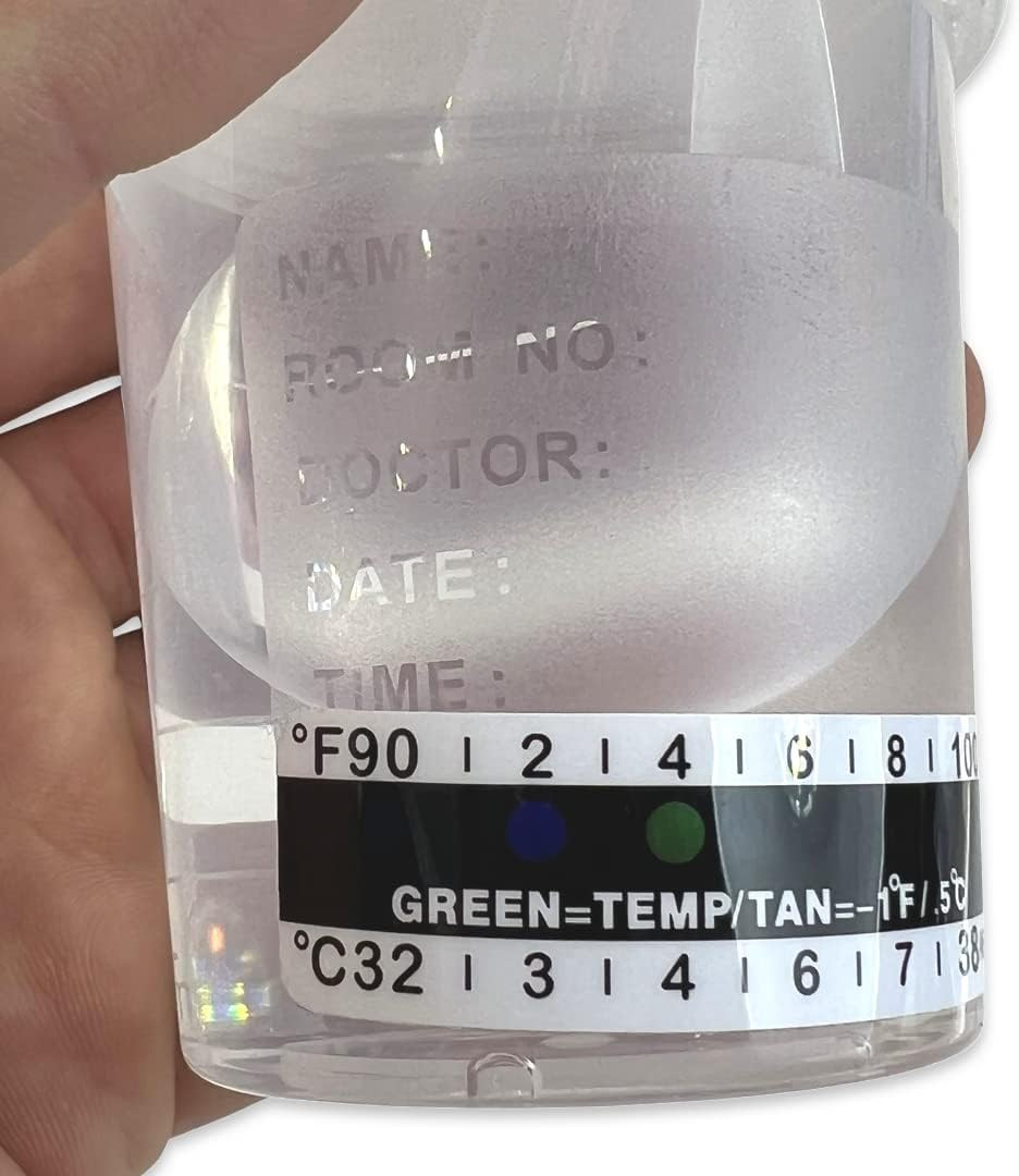 One Step Urine Temperature Test Strips, 25 X Stick on Adhesive Thermometer Strip