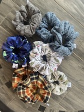 NEW Handmade Scrunchies Regular Size. 2 Pack