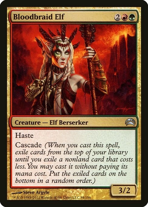 Bloodbraid Elf 1x MtG Planechase 2012 PC2 SP/NM