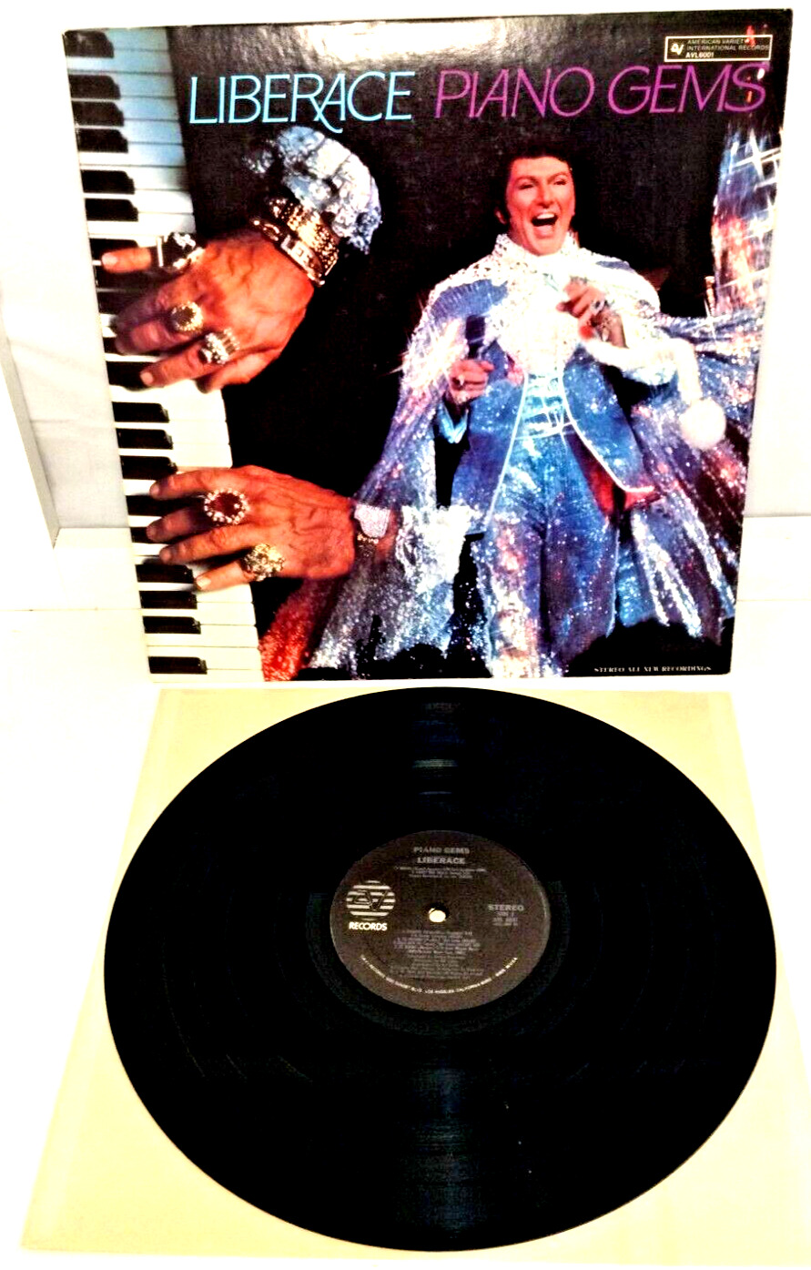 Liberace - Piano Gems  LP AVL6001 Shrink NM / NM
