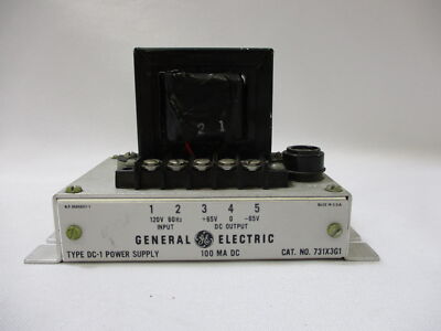 GENERAL ELECTRIC 731X3G1 POWER SUPPLY TYPE DC-1 9689557-1
