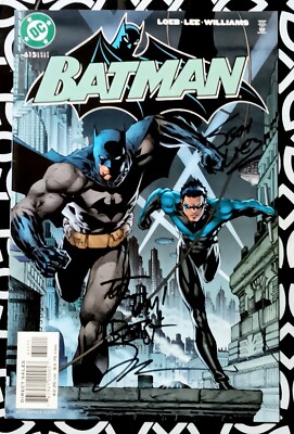 Batman #615 - VF/NM - 2003 -  DC Comics - Signed 2X: Jim Lee & Jeff Loeb   