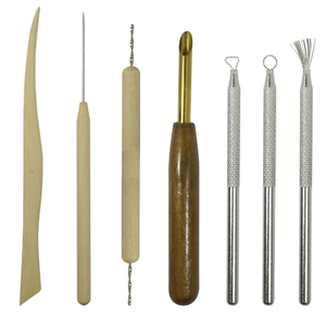 Download 7 pc Sculpting Tool Set Wax Carving Pottery Tool Shaping Polymer Modeling 706569071986 | eBay