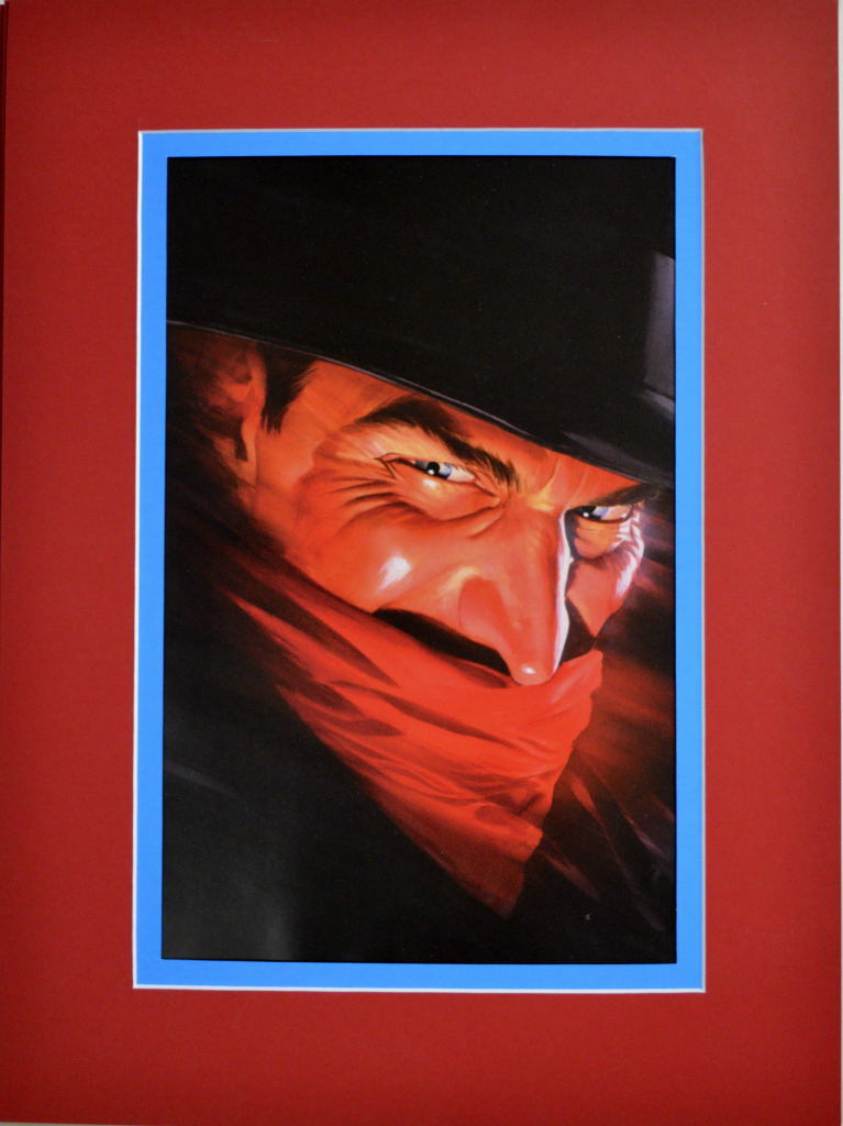 The SHADOW #1 VARIANT Cover PRINT Professionally MATTED Alex Ross