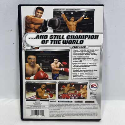 Knockout Kings 2002 (Sony PlayStation 2, 2002) With Manual