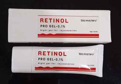 Retinol 0.1% Pro Night Gel Anti aging for Rejuvenation Cream 35g Cosmetic -MCF
