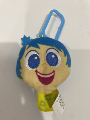 Inside Out Joy #6 Disney Pixar McDonalds Plush Toy Backpack Clip 2020 Feelings