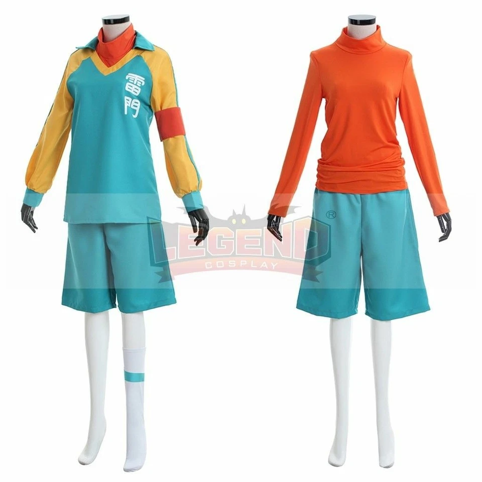 Mamoru Cosplay Inazuma Eleven Anime Equipo Japonés Camiseta Juegos con disfraces Disfraz y Foto 4 de 4