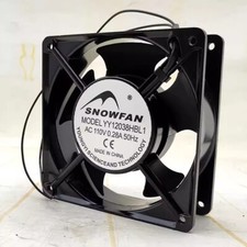 SNOWFAN YY12038HBL1 AC110V 0.28A 50Hz Silent Cooling Fan