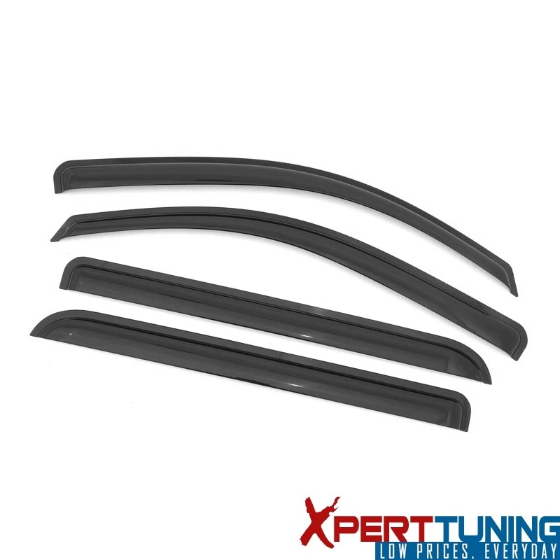 Se adapta a 12-18 Toyota Prius V viseras de ventana ventilación protector de lluvia deflector acrílico 4 piezas Foto 4 de 4