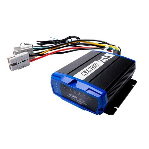 Kings 25A DC-DC Charger + 25A Wiring Kit for DC chargers trailers - Picture 2 of 12
