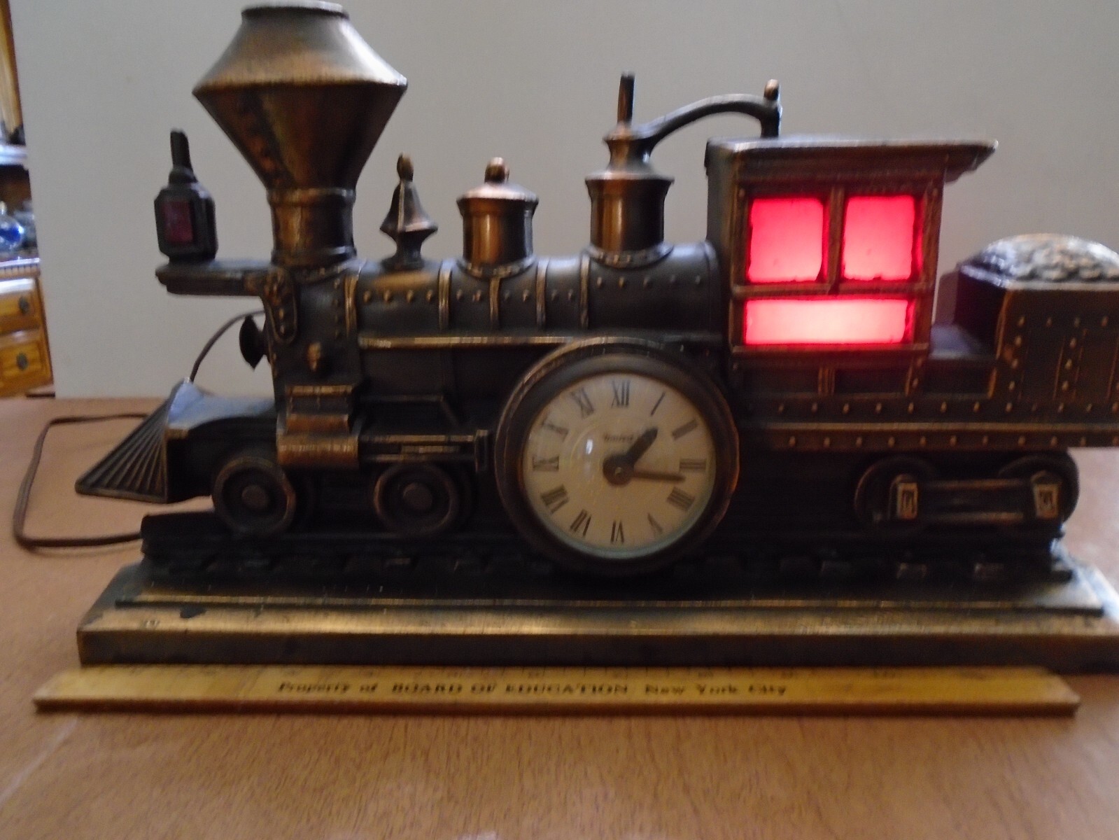 Vintage Train Clock model 703 eBay
