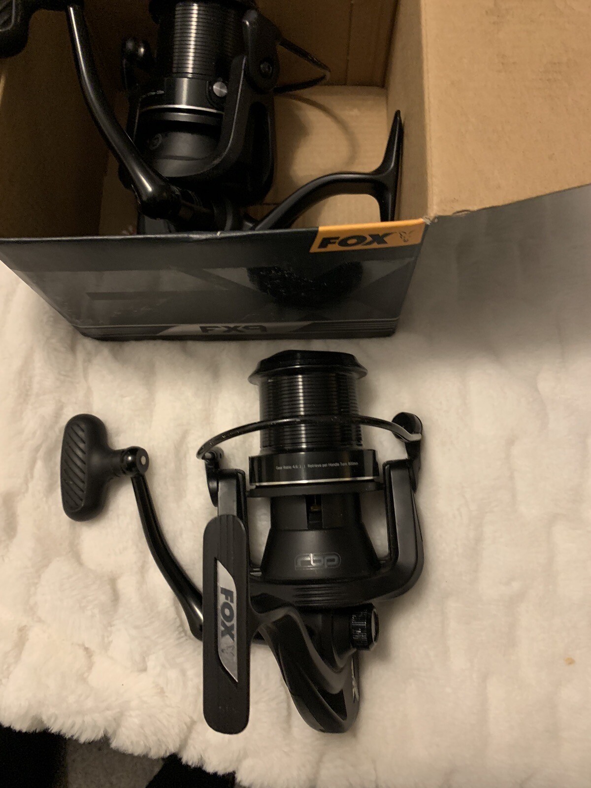2 X Fox FX9 Carp / Pike Fishing Reels Used. LOOK 5055350282342 eBay