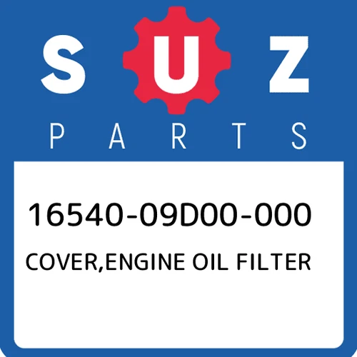 COVER, OIL FILTER