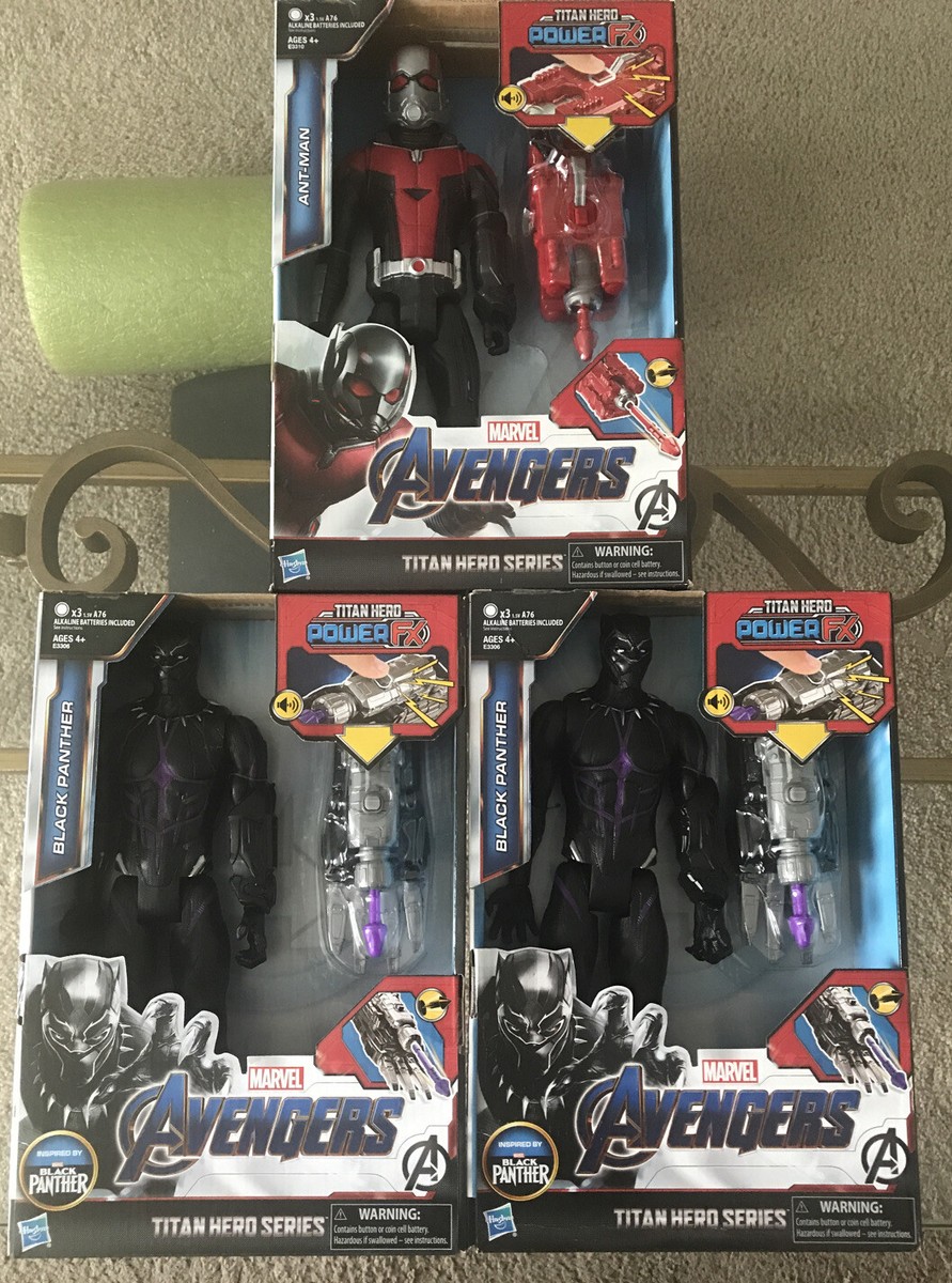 Avengers Endgame Black Panther Titan Hero Power Fx Pack Marvel