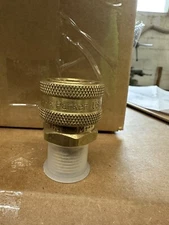 Parker Bst-4M Hydraulic Quick Connect Hose Coupling, Brass Body, Sleeve Lock,