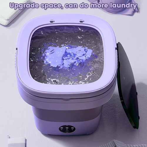 Lightweight 11L Travel Washing Machine - Perfect for Apartments and Outdoor Use - Picture 5 of 9