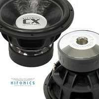 Hifonics High End 38Cm SPL Subwoofer CX15D2 4500 / 9000 Watt RMS / MAX 2 X 2 Ohm