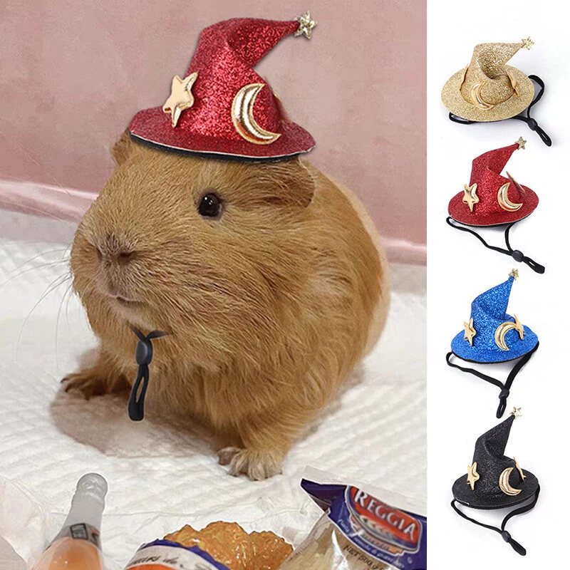 Hamster Hats Chinchillas Halloween Cap Cute Small Pet Headgear Funny Headwear