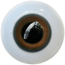  wamami 12-16mm Brown/Grey Glass Eyes Eyeball BJD Doll Dollfie Reborn Crafts