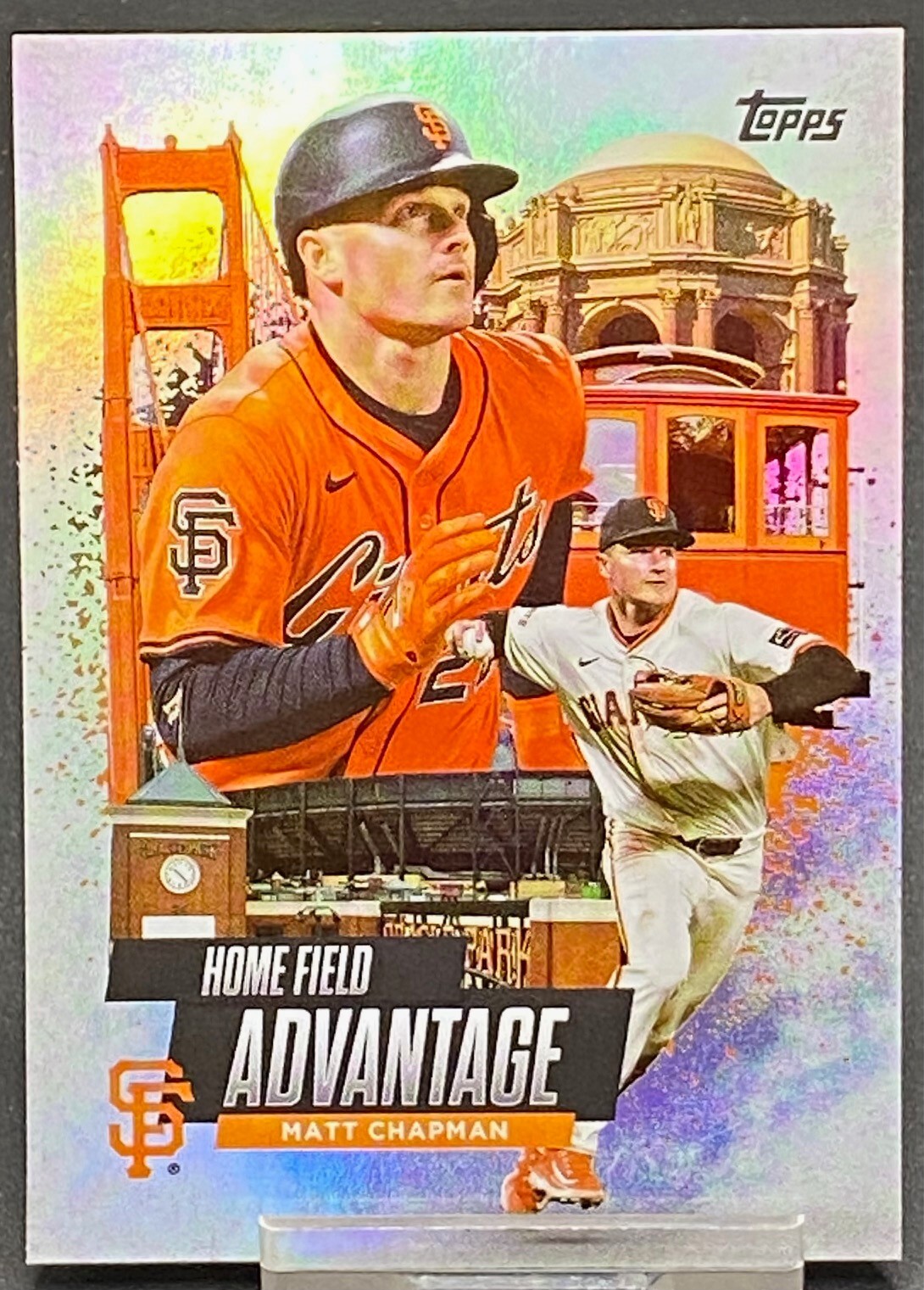 2025 TOPPS HOME FIELD ADVANTAGE MATT CHAPMAN GIANTS