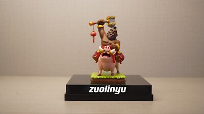 Supercell Clash of Clans/ Royale Clash Hog Rider Spring Figure