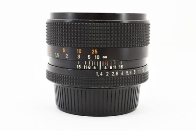 MINT] CONTAX Carl Zeiss Planar 50mm F1.4 T* AEJ MF lens C/Y Mount