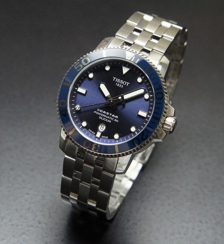 Tissot Seastar 1000 Powermatic 80 Orologio Automatico da Uomo  T1204071104101 | eBay