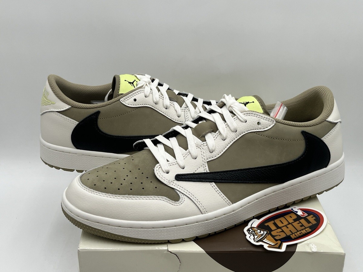 Travis Scott × Nike Air Jordan 1 Golf Travis Scott Air Jordan 1 Low Golf Shoes | Where to Buy Online