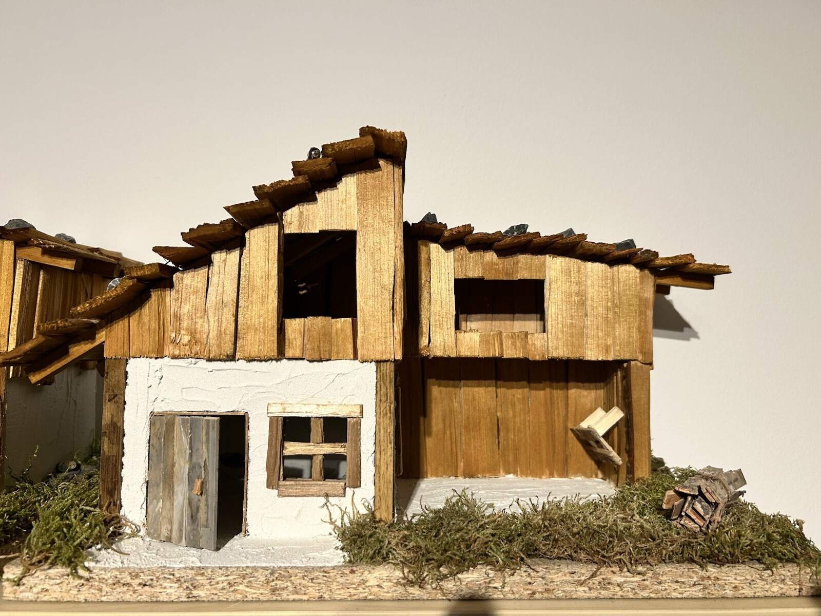 Weihnachtskrippe Krippe *100% Handarbeit*