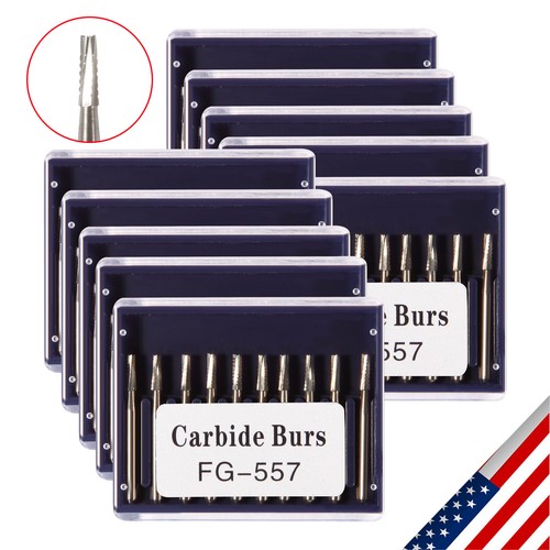 FG557 Carbide Burs FG 557 Friction Grip up to 100 Bur - Picture 16 of 29