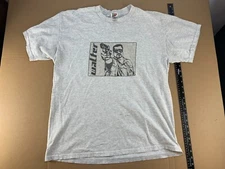 Vintage The Big Lebowski Walter Distressed Worn 90s Y2K T Shirt Surf Skate XL/L