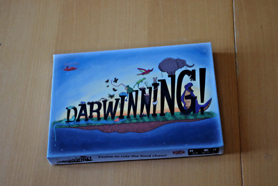 Brettspiel Darwinning! von Dragon Dawn sehr gut erhalten