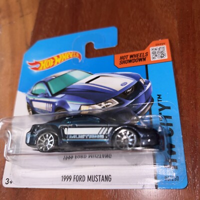 Hotwheels   1999 Ford Mustang blau HW City 96/250 Neu und Ovp aus 2014